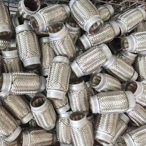Tuyau flexible de silencieux d'échappement de diverses structures de longue durée de vie de prix usine avec le fil d'acier tressé - Product Image 5