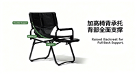 Nouvelle chaise de camping pliable en alliage d'aluminium léger à prix avantageux