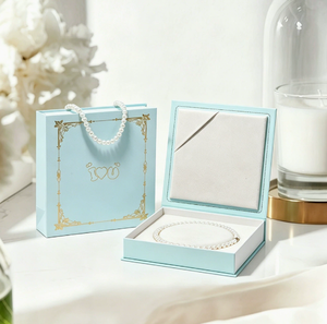 Eco-friendly Vintage Gold Embossed Square Flip Magnetic Closure Luxury Jewelry <b>Boxes</b> Bulk Sturdy Cardboard Boutique Retail - Product Image 1