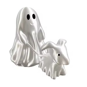 Statue de chien fantôme imprimée en 3D, figurine de chien fantôme d'Halloween, ornement de décoration de table pour la maison, cadeaux d'Halloween - Product Image 6
