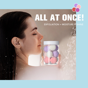 Boules <span class=keywords><strong>de</strong></span> gommage corporel au sucre hydratantes et réparatrices pour usage quotidien, boules exfoliantes blanchissantes - Product Image 5