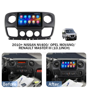 Màn Hình Cảm Ứng 10.1 Inch Cho NISSAN NV400 OPEL MOVANO RENAULT <span class=keywords><strong>MASTER</strong></span> III 2010 + Radio GPS Hệ Thống Định Vị Hỗ Trợ Carplay TP - Product Image 2
