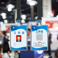 Porta Tarjetas de Identificación y Credenciales de Plástico Rígido PC/PVC, Impermeable, con Tecnología NFC de 13.56 MHz, Venta al Por Mayor