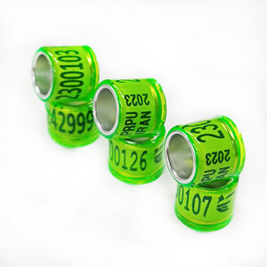 Anelli per piedi per uccelli per unioni di piccioni anelli per piccioni da corsa da 8mm con numeri di telefono eccellenti fasce identificative per piccioni più fantasiosi per la competizione - Product Image 5