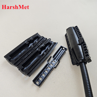 IEC60529 IP68 Wetterfestes Dichtungsset für Antennen 4.3-10 Mini-DIN-Stecker auf 1/2" Koaxialkabel