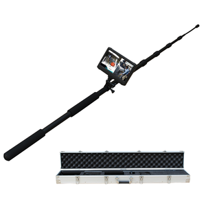 กล้องดิจิตอลแบบพกพาพร้อมเสาปรับยืดได้ เซ็นเซอร์ <span class=keywords><strong>CMOS</strong></span> 5.0MP จอภาพ <span class=keywords><strong>DVR</strong></span> ขนาด 7 นิ้ว รองรับการ์ด SD ระบบตรวจสอบพื้นที่สูง - Product Image 1