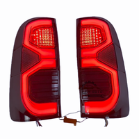 Feux arrière LED de haute performance couleur fumée pour VIGO 2012-2015 L+R, pièces automobiles FM modifiées