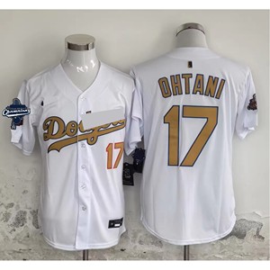 Camiseta de Béisbol Champion Ohtani 17 Kershaw 22 Hernandez 8 Betts 50 Freeman 5 para Hombre - Product Image 2
