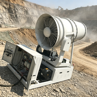 Canon à brouillard fiable pour l'élimination et la réduction de la poussière sur les chantiers de construction et les grands sites miniers