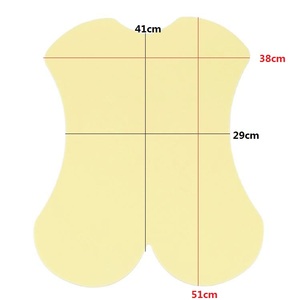 520x390x3.3mm Large Silicone Full Back Tattoo <b>Practice</b> Skin Soft Skin Color <b>Pad</b> for Body Art PMU Training - Product Image 2