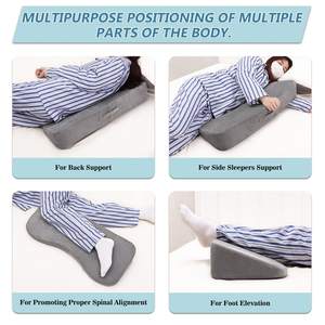 <span class=keywords><strong>Coussin</strong></span> d'oreiller en mousse avec poignées latérales pour le positionnement du lit - Product Image 4