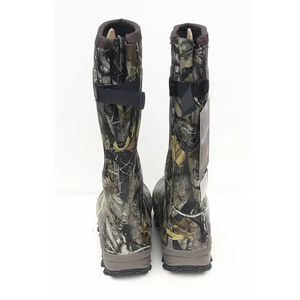 Venta al por mayor de neopreno de los hombres hasta la rodilla de goma camuflada impermeable mordedura a prueba de serpientes de caza Botas de senderismo para el invierno - Product Image 3