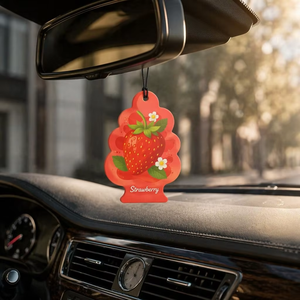 Carte parfumée suspendue en papier de coton absorbant personnalisée, évaporation naturelle longue durée, vente en gros, <span class=keywords><strong>d</strong></span>ésodorisant automobile pour l'intérieur de la voiture - Product Image 6