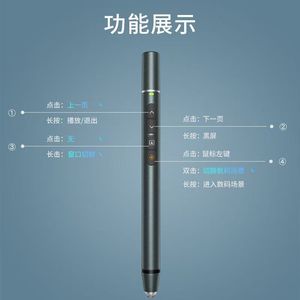 Bolígrafo para pizarra interactiva Seewo con micrófono, escritura táctil de aleación de aluminio de 16,5 cm para enseñanza y presentaciones - Product Image 4