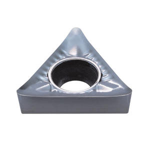 Inserto de Torneado TCGT AL 60 Triángulo Positivo 2.5 mm para Herramienta de Torneado Externo de Torno CNC - Product Image 1