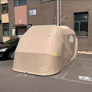 Abri de voiture pliable durable et imperméable <span class=keywords><strong>pour</strong></span> l'extérieur avec protection UV, auvent de tente <span class=keywords><strong>pour</strong></span> garage de stationnement - Product Image 1