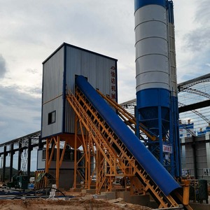 โรงงานผสมคอนกรีตแบบเปียกชนิดสองเพลา โรงงานผลิตคอนกรีตสำเร็จรูป เครื่องผสมคอนกรีตสำหรับขาย - Product Image 4