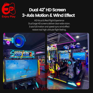 Máquina de Juego Arcade Comercial de Simulación de Tiro Somatosensorial de Metal, Operada con Monedas, con Soporte en Inglés para Centros Comerciales - Product Image 2
