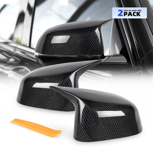 Copri Specchietto in Vera Fibra di Carbonio Durevole, Installazione a Clip, Compatibile con BMW G01, Protezione Specchietto Retrovisore - Product Image 1