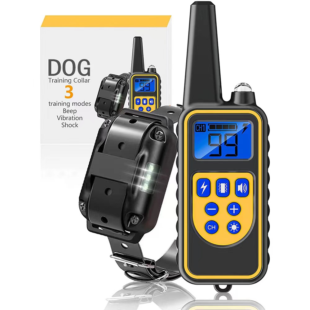 Smart Pet Collar - Tops8522 Rechargeable Bark Control Training Collar