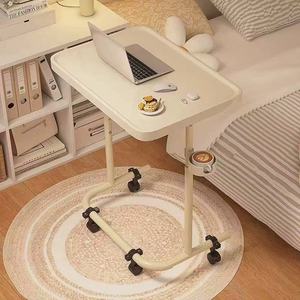 Escritorio de ordenador pequeño y duradero portátil para oficina en casa, mesa plegable Popular con portavasos, almacenamiento conveniente, fácil de plegar - Product Image 2