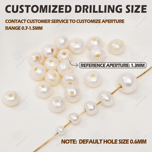 Freshwater Natural 3-4mm Mini Rice Oval <strong>Pearls</strong> Strand <strong>Loose</strong> Beads for Jewelry Making Wholesale Perlas Sueltas Pearly <strong>Pearls</strong> - Product Image 4