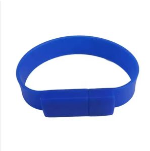 64 جيجابايت USB2.0 محرك فلاش جديد سيليكون لينة PVC سوار ذاكرة مع ذاكرة للكمبيوتر المحمول الخارجي التخزين الترويجي - Product Image 2