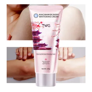 TWG RTS Niacinamide Body Whitening Cosmetics Natural Tone-Up Moisturizing Niacinamide Body Whitening Cream