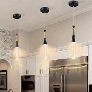 Sunsir SKD 2025 Nouveau lustre moderne à LED et suspension en cristal à tête unique Plafonnier suspendu Lampe de chevet - Product Image 6