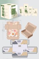 Individuell Bedruckte Recycelbare Papier-Faltschachteln für Lebensmittelverpackungen mit Glanz- oder Matt-Finish