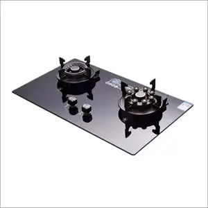 Kenya COC Auto ignition set CKD SKD two burner gas cooker Honeycomb Burner Gas Stove Stainless Steel 2 Burner Cooktops