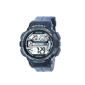 Multi Functional Fashion Classic Electroplated Men's Watch Waterproof Sports Camouflage Sports Electronic Watch
