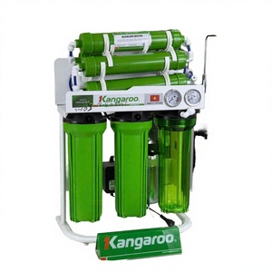 Kangaroo Vietnam-Made Self-Cleaning Electric Plastic RO Water Filter | <b>Reverse</b> <b>Osmosis</b> <b>System</b> Stand 2 Gauges Household 6-Stage - Product Image 3