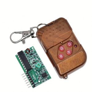 1 Set of 4-Channel 315Mhz Key <strong>Wireless</strong> Remote <strong>Control</strong> IC 2262/2272 Receiver Modules for <strong>Arduino</strong> Electronic Components - Product Image 2