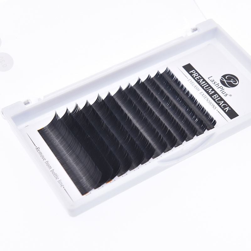 J, B, C, CC D DD curl faux cils, extension de cils individuels en gros, soie et cils de vison