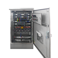 Boîtier de distribution ATS en acier inoxydable avec interrupteur de transfert automatique, disjoncteurs MCCB et MCB pour alimentation de secours