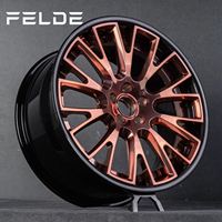 Jantes forgées tout-terrain personnalisées 6061-T651 2 pièces à rebord inversé de 15 à 26 pouces polies 5x114.3 5x112 pour Benz Amg G63 Bmw M3