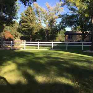 Giá rẻ và rắn Vinyl trang trại hàng rào với nhựa trang trại đường sắt và bài - Product Image 4