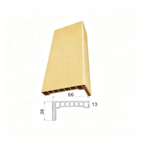 Profilé de porte WPC (composite bois-plastique), profil WPC, ligne imperméable