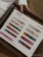 SUUSEEGEL 2026 Nouveau Kit de Gel à Ongles 35 Couleurs Effet Diamant Brisé Haute Qualité Non Toxique Gel UV pour Salon de Manucure Vente en Gros ODM/OEM