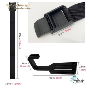 Camping Gear <b>Hook</b> Belt With <b>Plastic</b> <b>Hooks</b> For Outdoor Storage And Equipment Hanging - Product Image 3