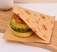 Sacs en papier personnalisés recyclables en gros avec laminage pour snacks faits maison, vêtements et chaussures - Motifs en option