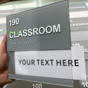 Uk Personalized Decorative Beautiful Contemporary Modern Acrylic Word <strong>House</strong> <strong>Name</strong> Address Door Number Sign <strong>Plaque</strong> - Product Image 2