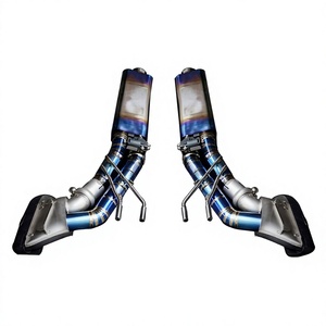 Tubos de Escape Catback Vortex Titanium de Alto Rendimiento, Soldados con TIG, Acabado Espejo Valvetronic, 76MM, Pared de 1.2mm, para Mercedes BENZ G63 - Product Image 1