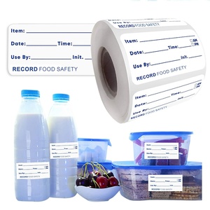 Impression d'autocollants couleur personnalisés 5x2,5 cm, étiquettes alimentaires autocollantes imperméables pour réfrigérateur, classification et date d'expiration, acceptées - Product Image 6