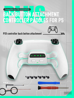 Manette arrière à quatre boutons Data Frog pour PS5 Bdm 020 030 Playstation5 Compatible Remapper avec accessoires de jeu
