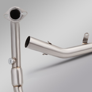Sistema completo de escape para motocicleta, tubo de conexión frontal y central para VOGE 300RR 300 RR LX300 2020 2021 <span class=keywords><strong>2022</strong></span> - Product Image 4