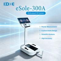 ESole-300A Machine de numérisation plantaire 3D portable haute précision 0,2% Protection IP55 60W 220V Équipement pour pieds, formes de chaussures et orthèses