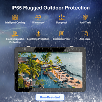 Affichage numérique interactif extérieur 32/43/49/55 pouces avec protection IP65, fonctionnement 24/7 pour les centres commerciaux, les arrêts de bus et la publicité en détail