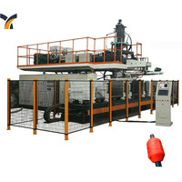 Système de refroidissement par eau pour éviter les traces de brûlure des produits, machine de soufflage par extrusion pour la production de quais flottants en HDPE de 1000 L